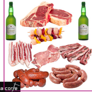 Lote para de carne especial para barbacoa